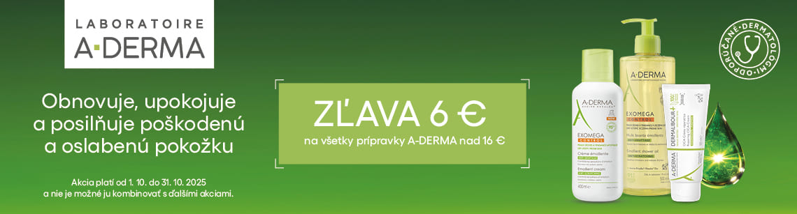 A-derma - zľava 6 €
